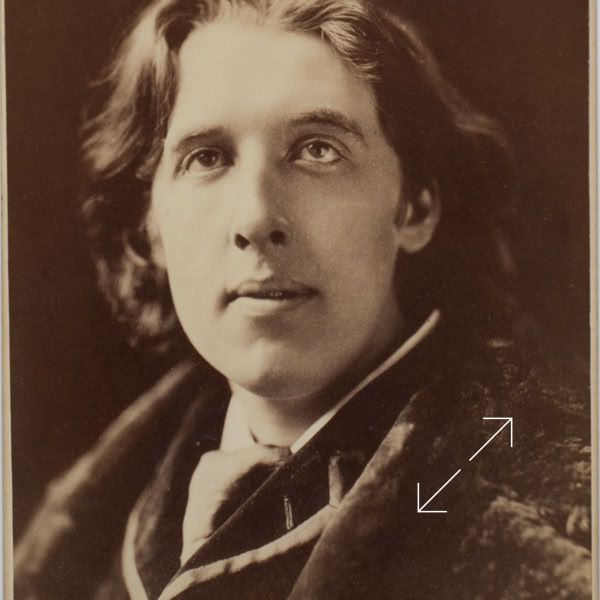 Oscar Wilde 1882 Number 1 by Sarony