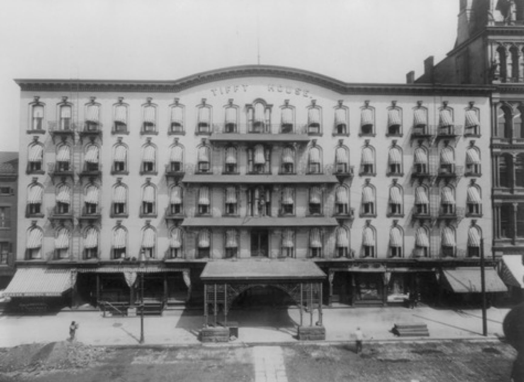 The Tifft House  The Tifft House * Main Street just north of Lafayette Square.