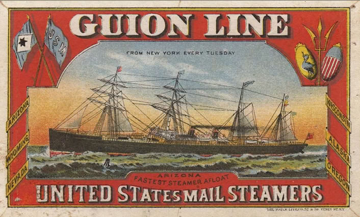 Liverpool and Great Western Steamship Company, known commonly as the Guion Line