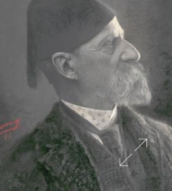 Napoleon Sarony with fez